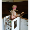 Montessori virtuvės bokštelis